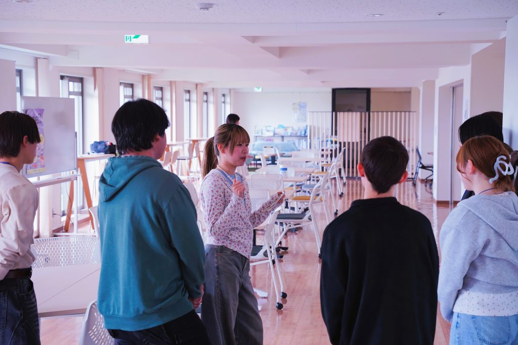 キャンパスツアーの様子